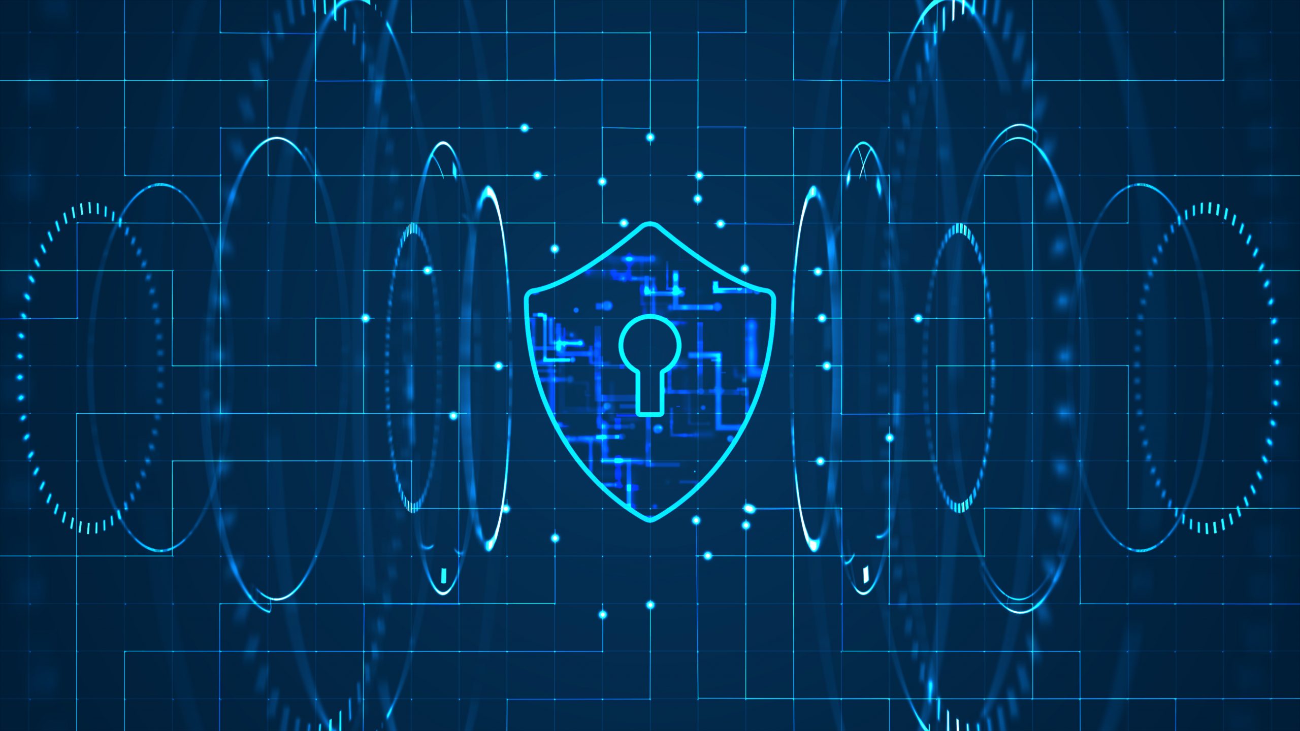 Cyber security concept